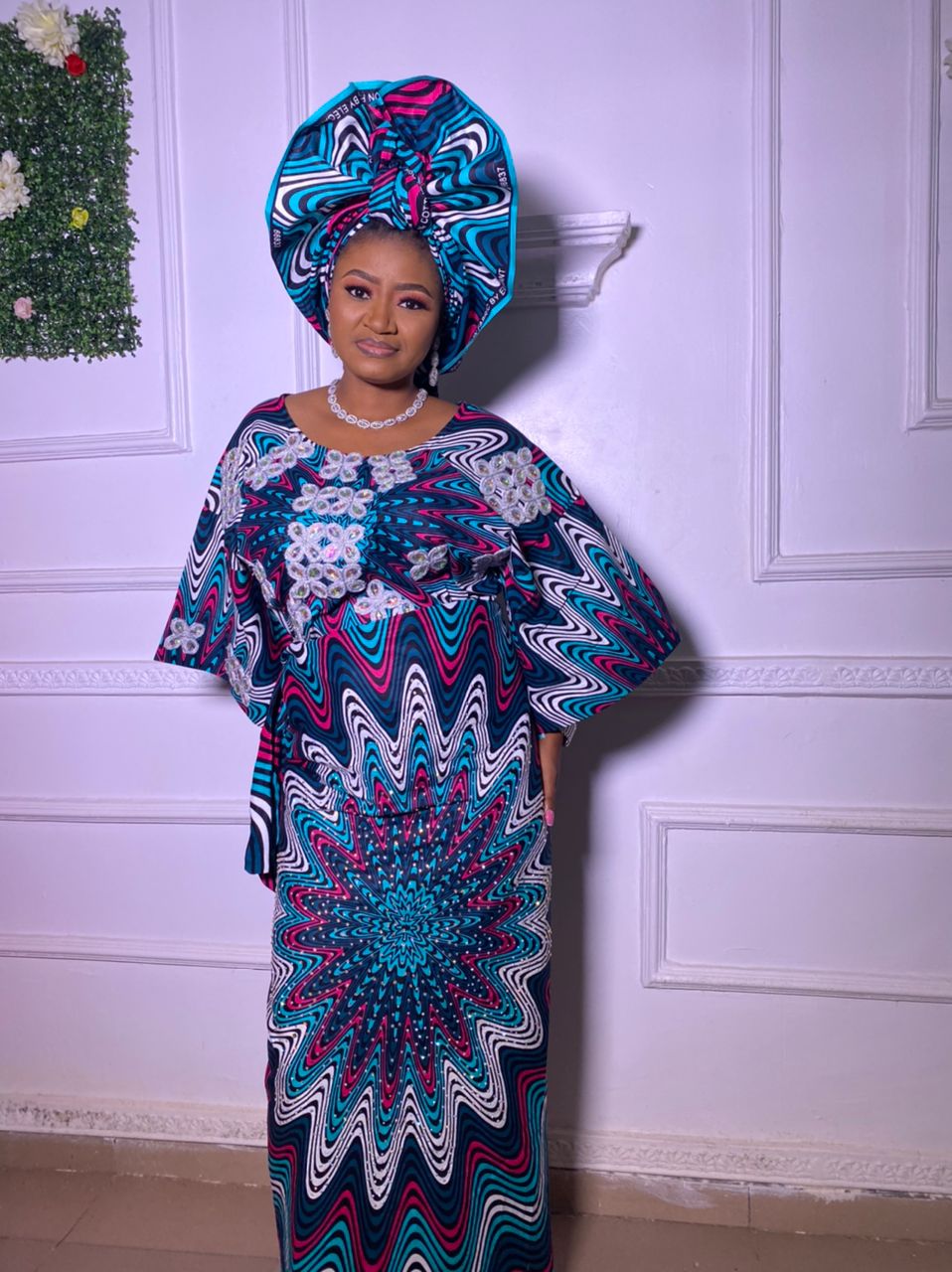 Buy Top quality ankara long gown by Nikeshell Ready to wear on Selar