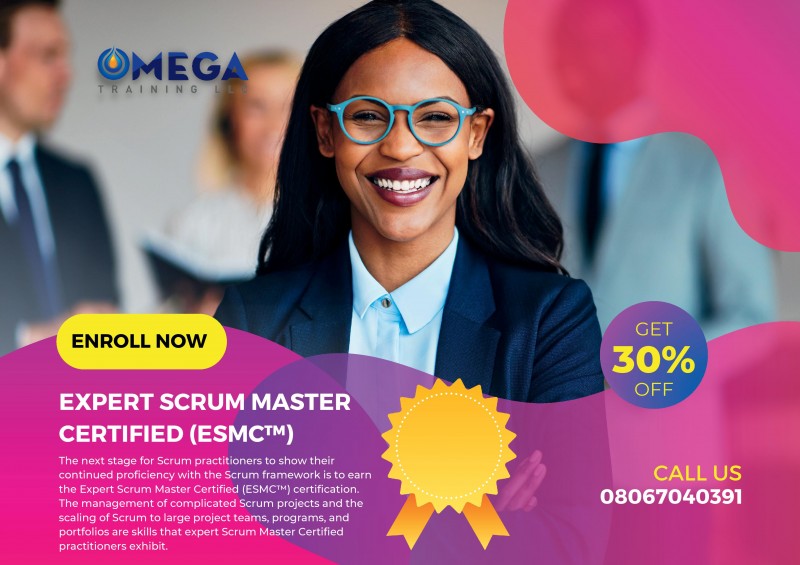 Buy Expert Scrum Master Certified (ESMC™) | [US Accredited] by Omega ...