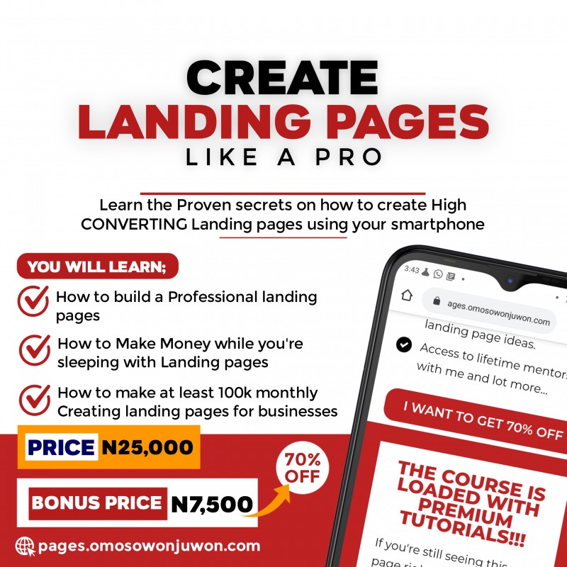 Create Landing Pages Like A Pro