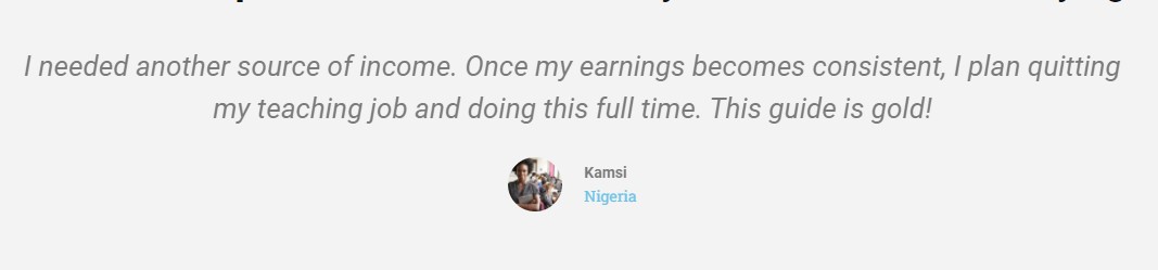 Customer review 1