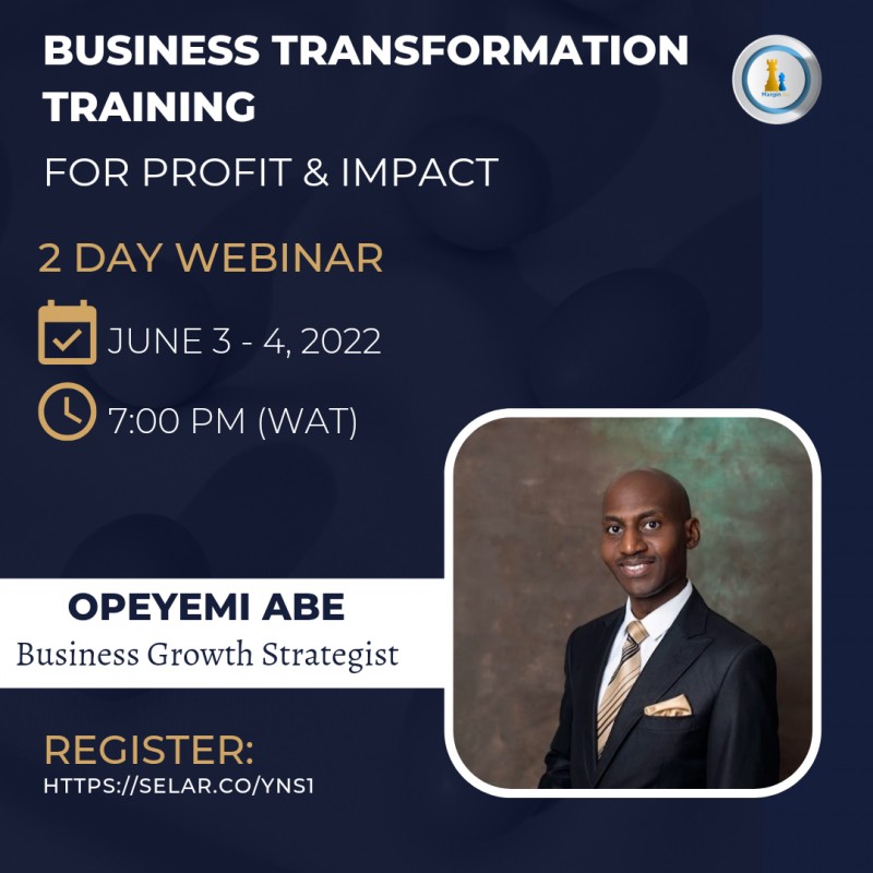 Buy BUSINESS TRANSFORMATION TRAINING FOR PROFIT & IMPACT by Opeyemi Abe ...