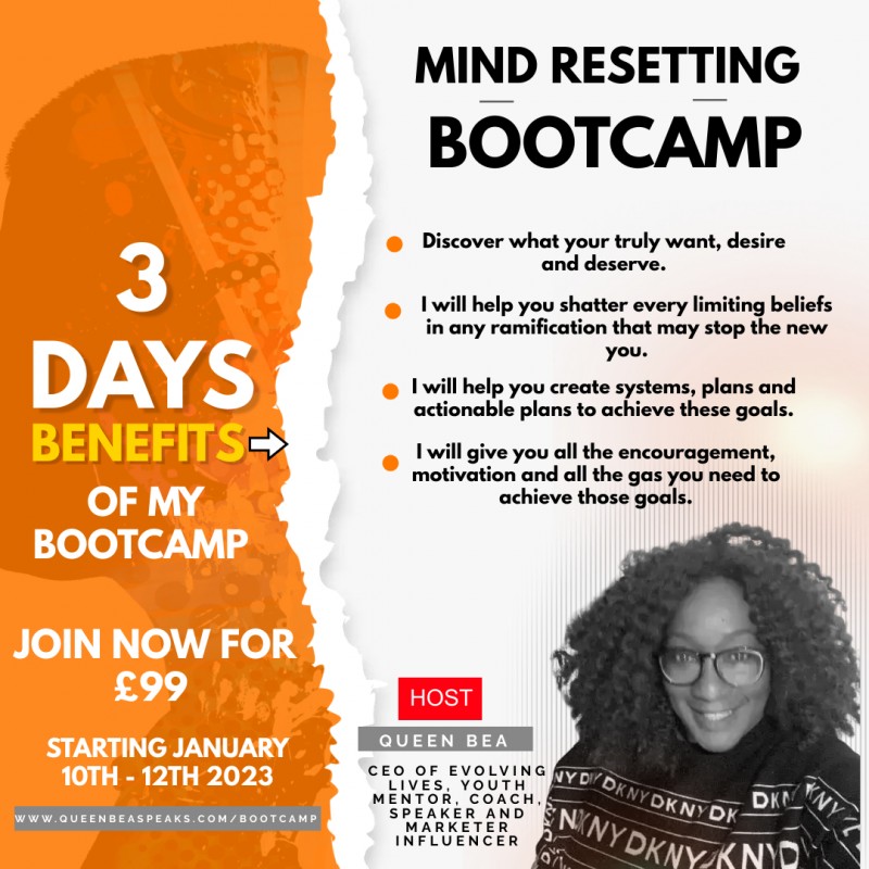 3 DAYS MIND RESETTING BOOTCAMP