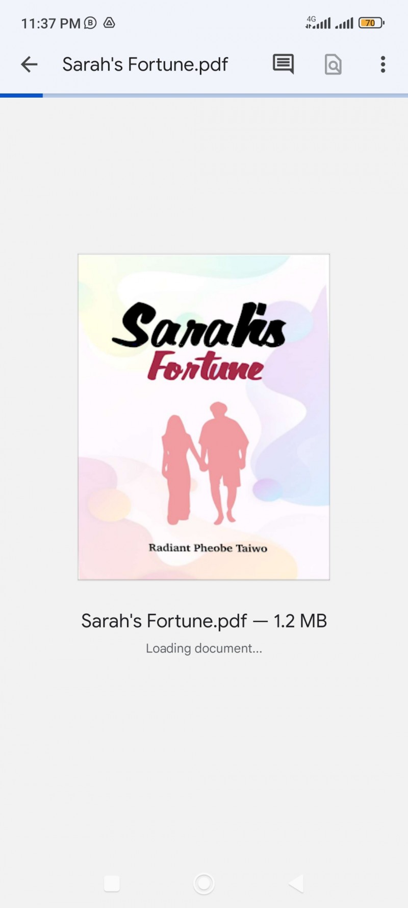 Sarah's Fortune