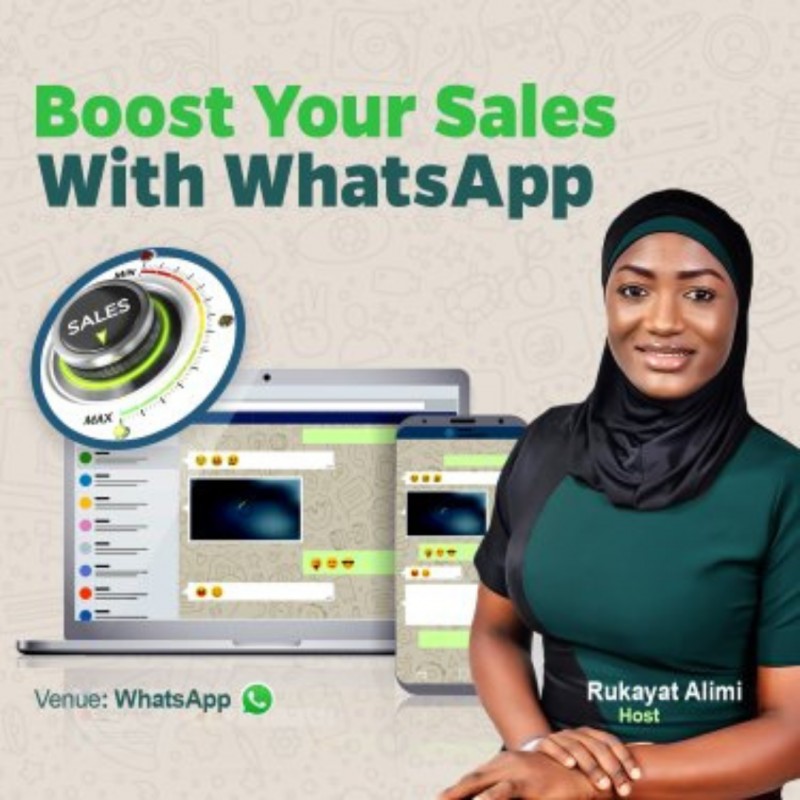 Boost your sales with whatsapp