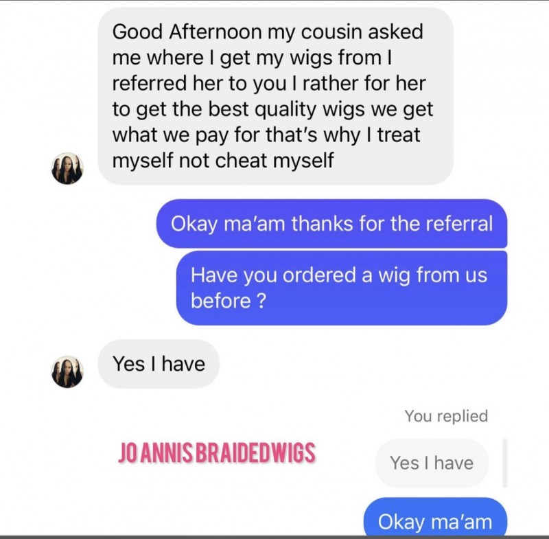 Customer review 1