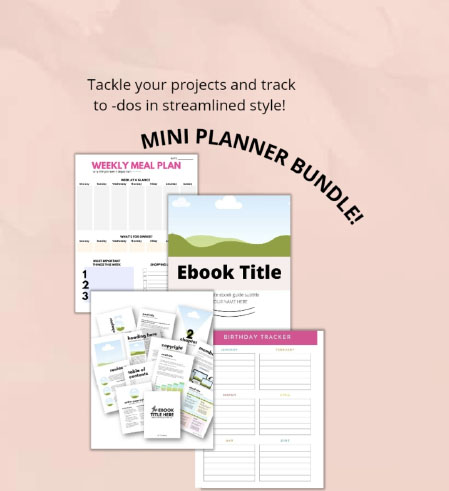 Mini Planner Printables