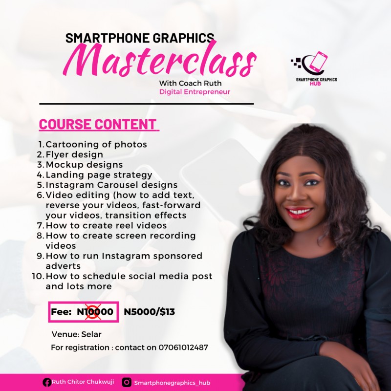 Smartphone Graphics & Video editing Master Class