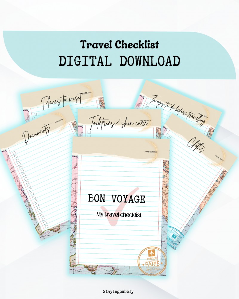 Your Travel Checklist