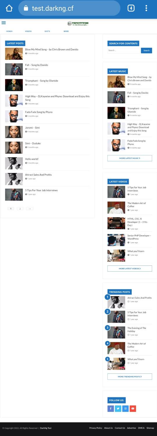 TopcityVibe Theme by StoreFront.Com.Ng
