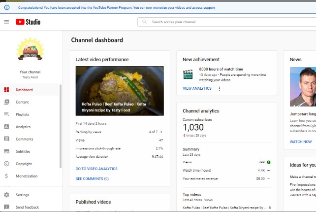 Premium Youtube Channels