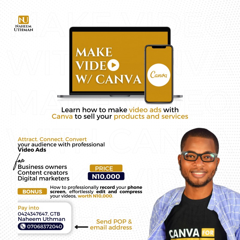 Make Video with Canva