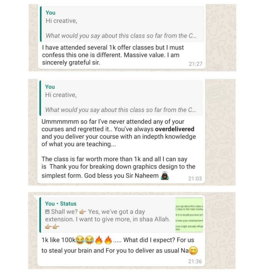 Customer review 1