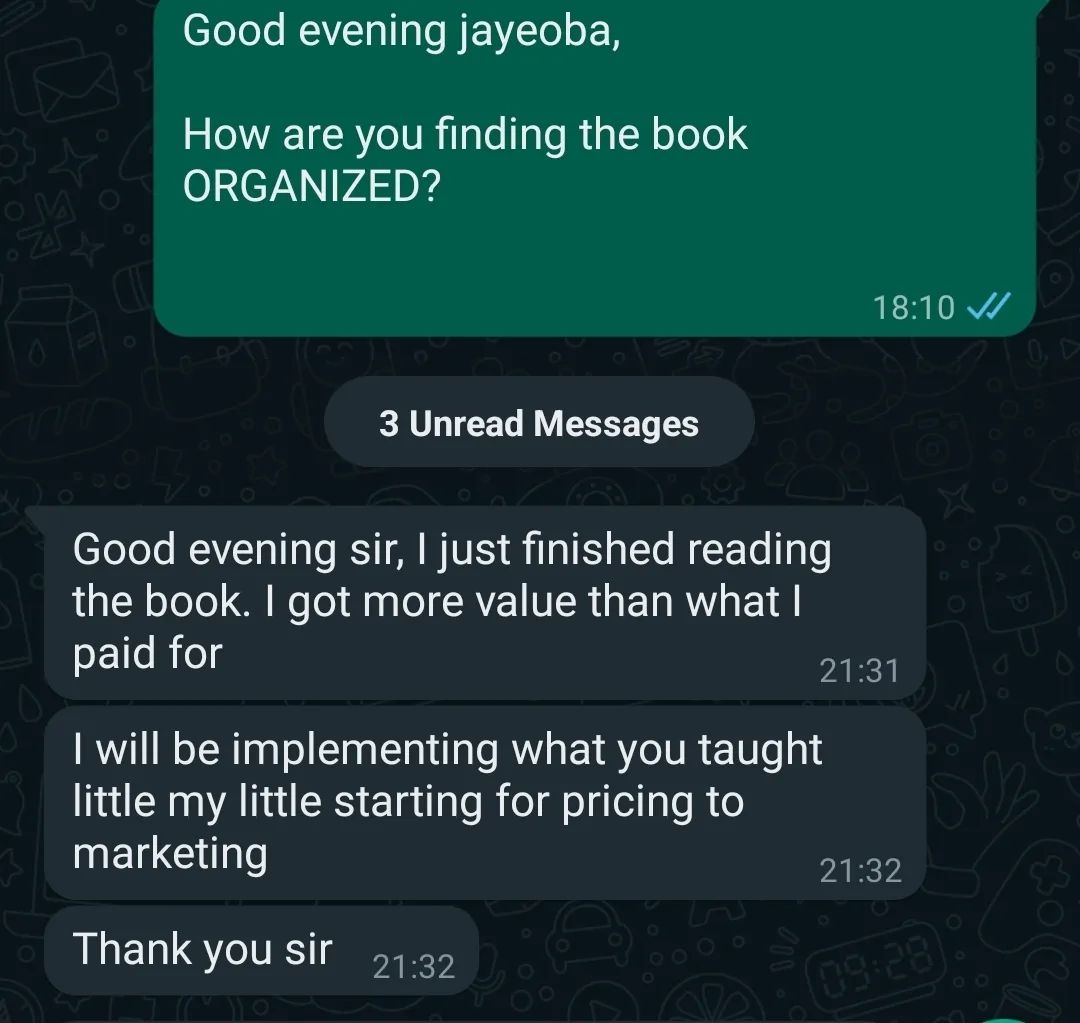 Customer review 1