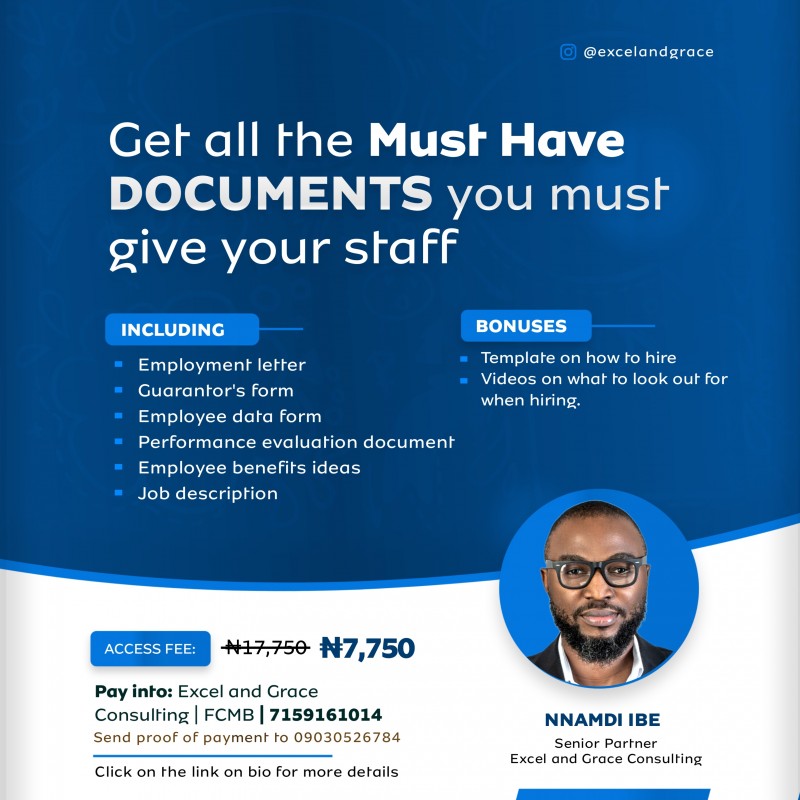 THE COMPLETE STAFF DOCUMENTS FOR SME'S