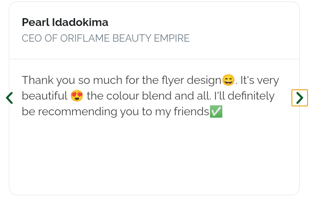 Customer review 5