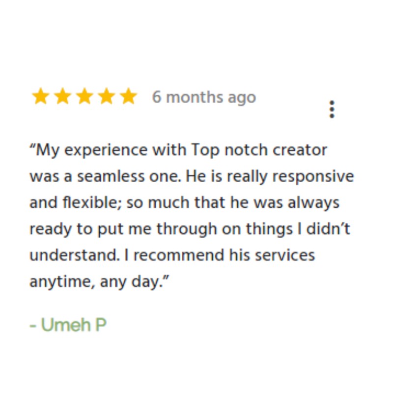 Customer review 5