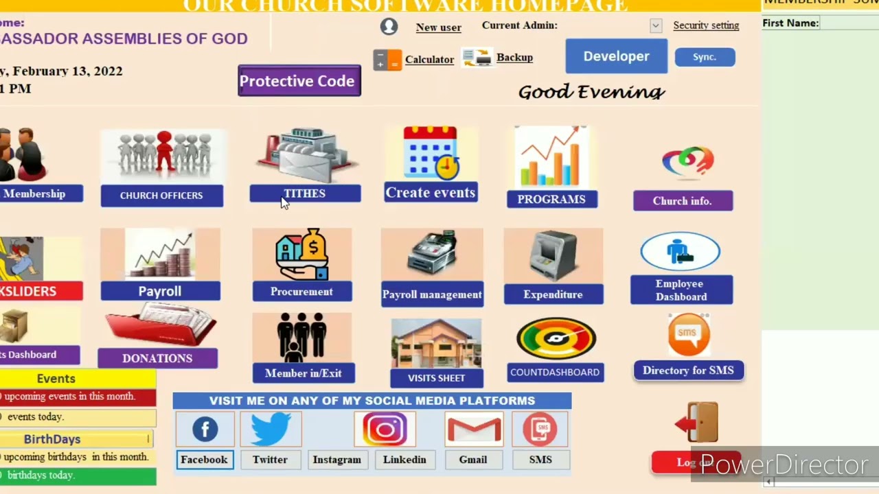 Church Management Software