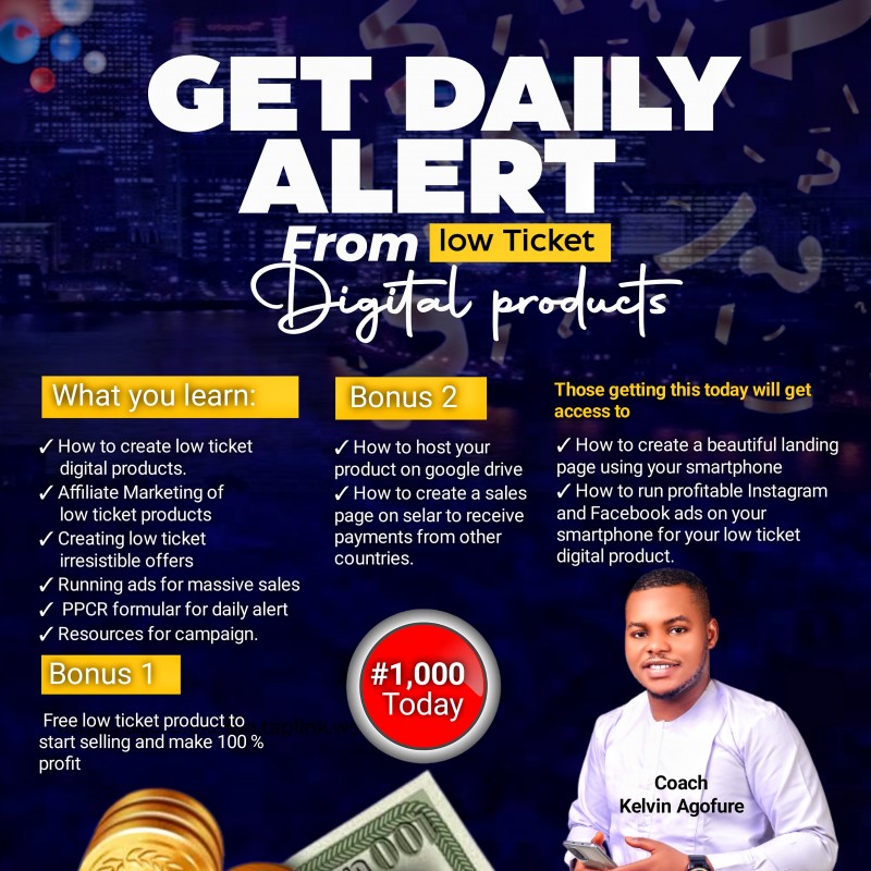 Low ticket offer