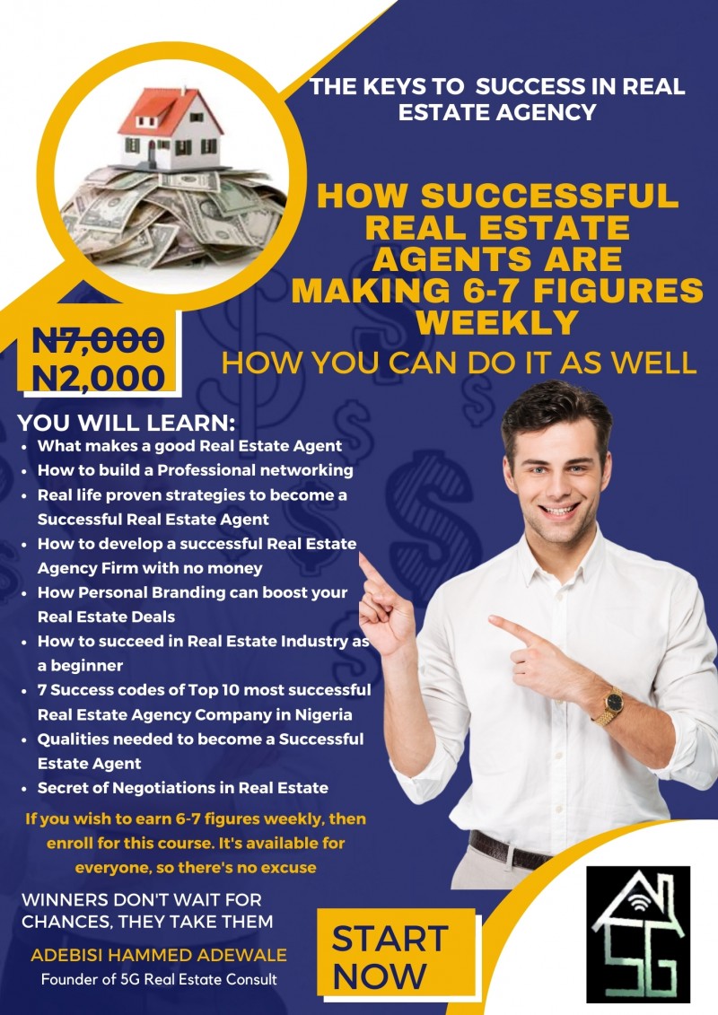 HOW TO MAKE 6-7 FIGURES WEEKLY AS A REAL ESTATE AGENT