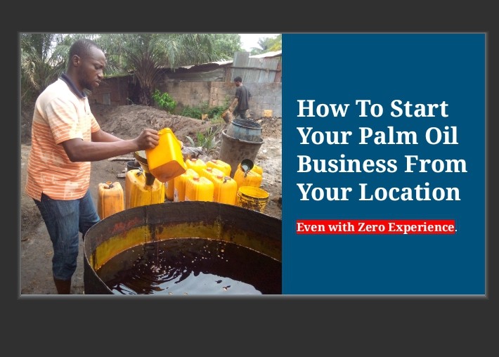 START YOUR Palm Oil Business like a Pro!
