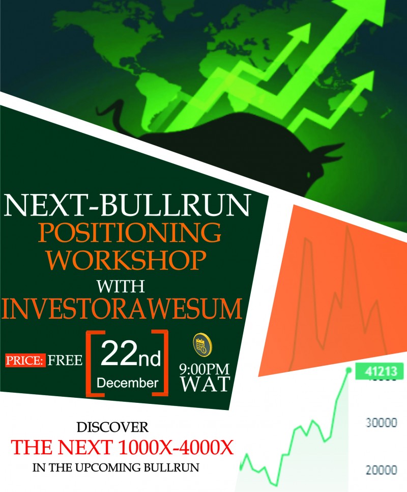 Buy FREE WORKSHOP: NEXT BULL RUN POSITIONING TRAINING.. (REPLAY) by ...