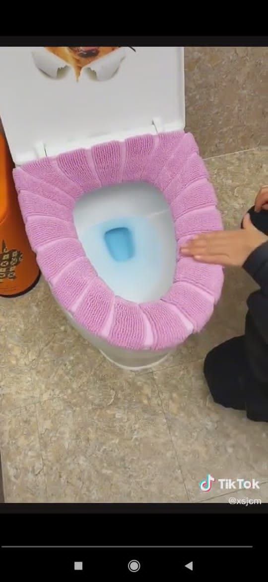 Toilet seat cover