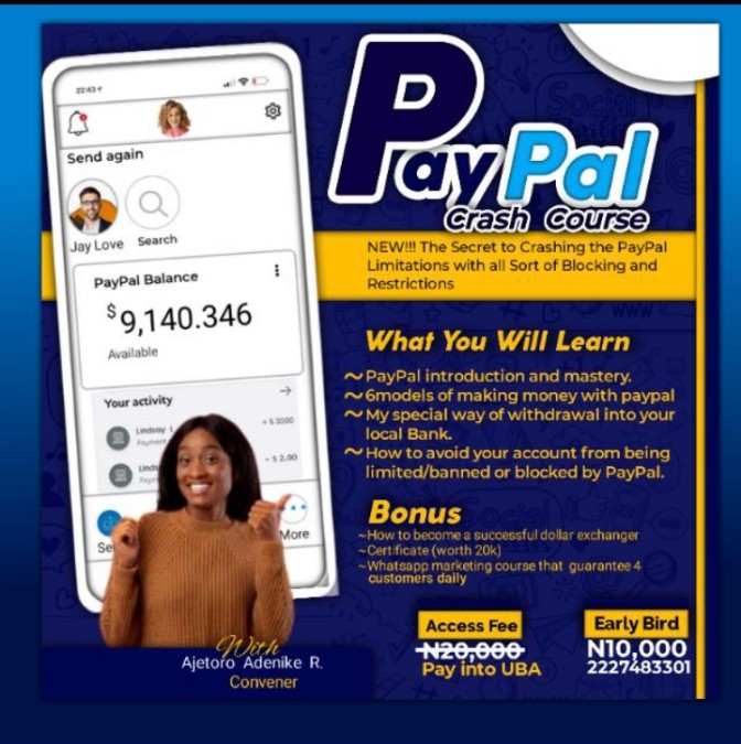 PAYPAL CRASH COURSE