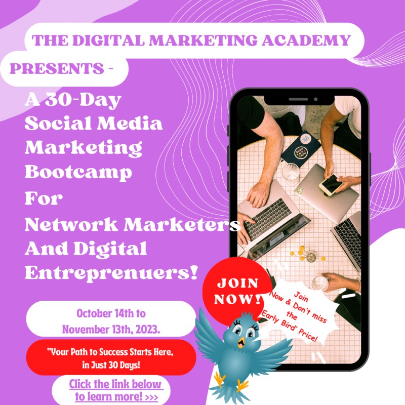 Buy The Bootcamp for Network Marketers & Digital Entrepreneurs. by