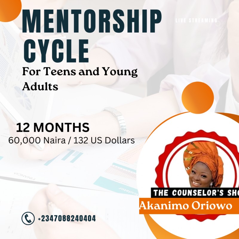 MENTORSHIP FOR TEENS AND YOUNG ADULTS