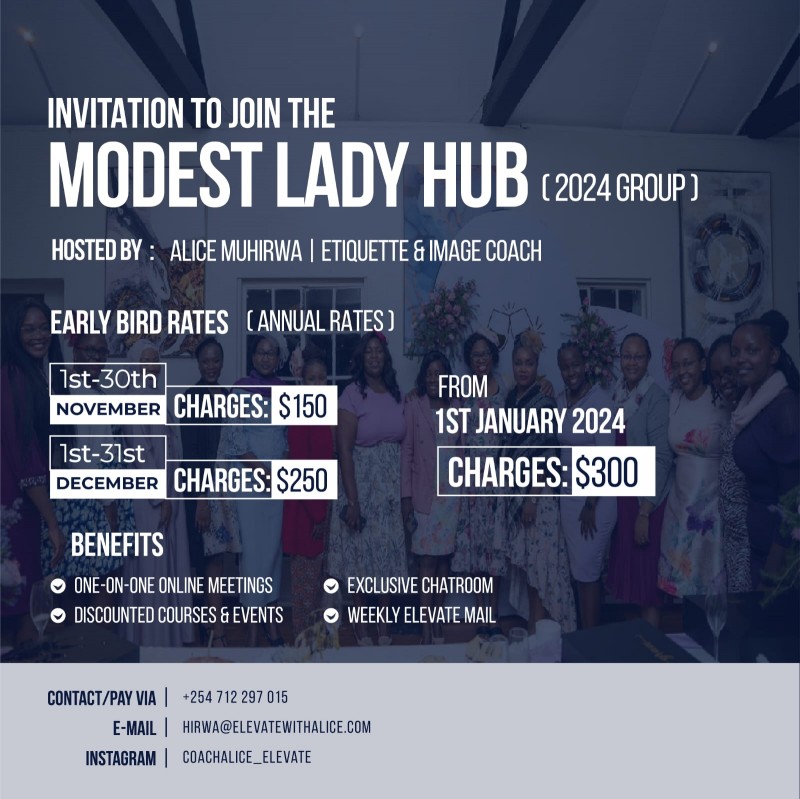 SUBSCRIPTION MODEST LADY HUB _2024