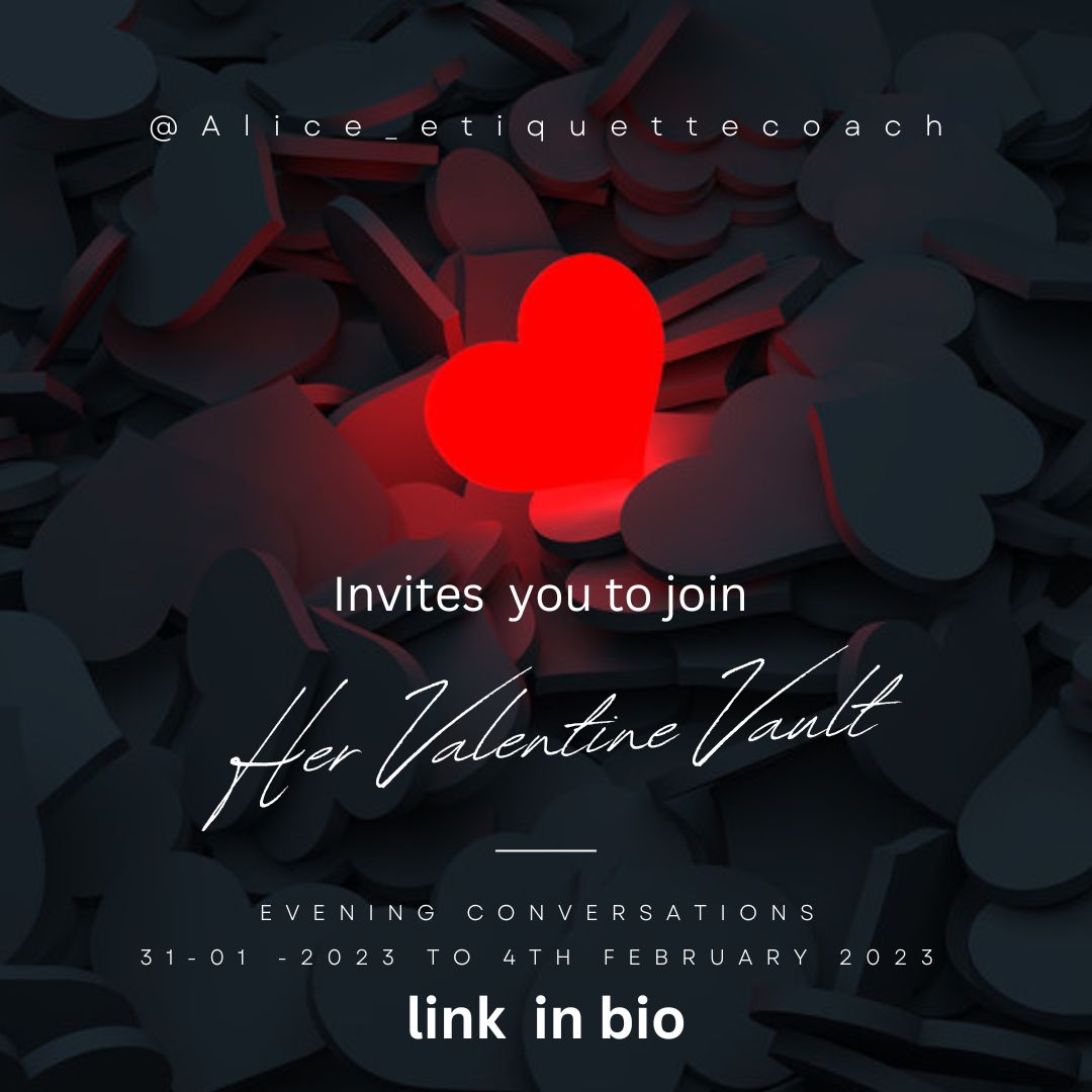 Valentine Vault : 4 days conversations .