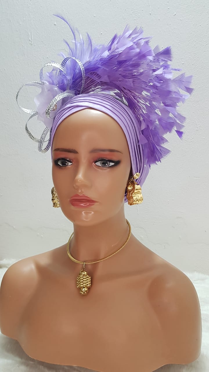 FEATHER HEADPIECE AND TURBAN CLASS