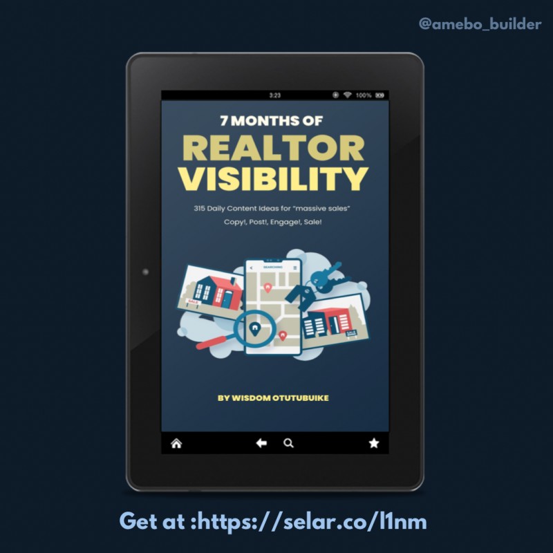 7 months of realtor visibility