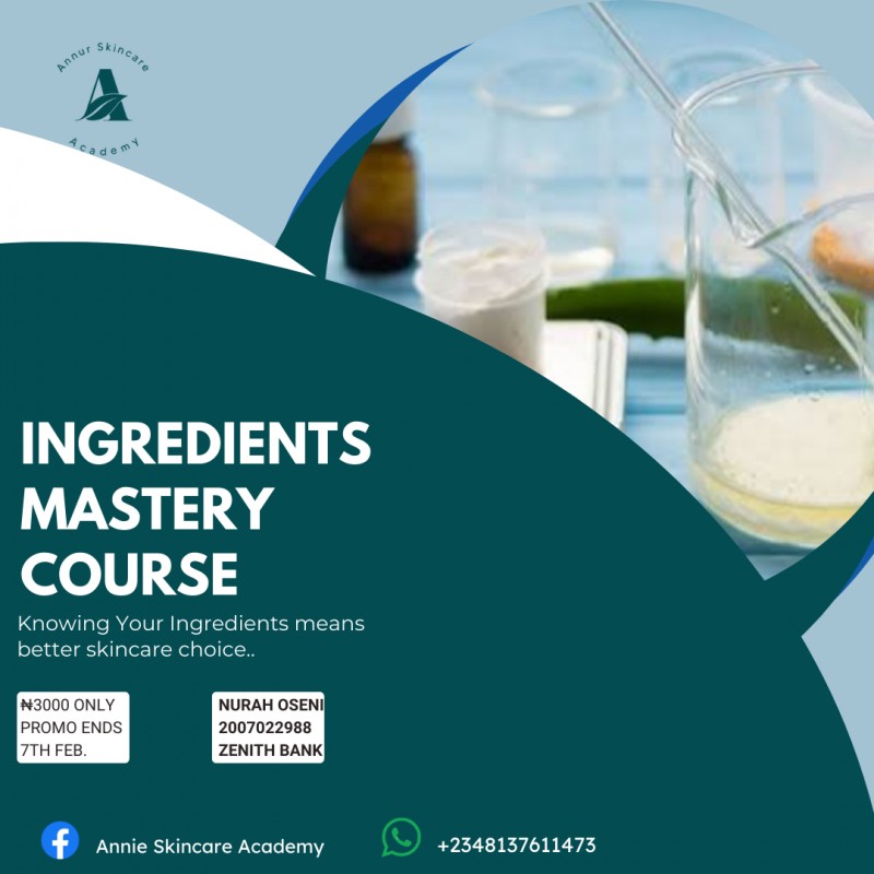 Ingredients Mastery Class