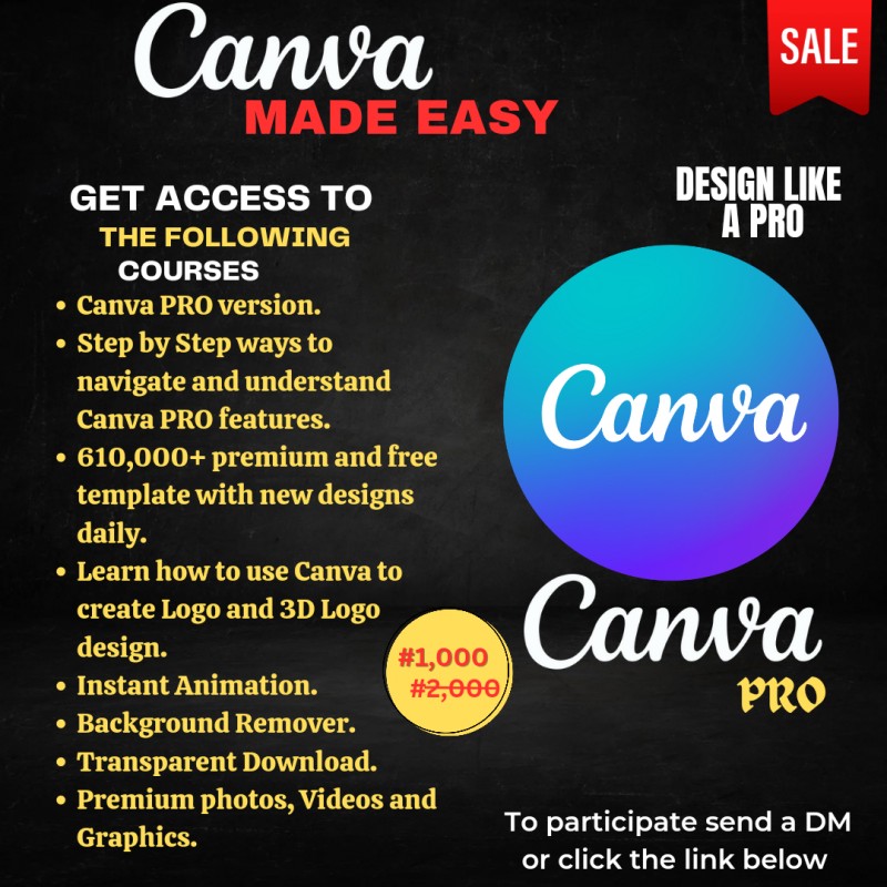 CANVA made easy (3D LOGO)