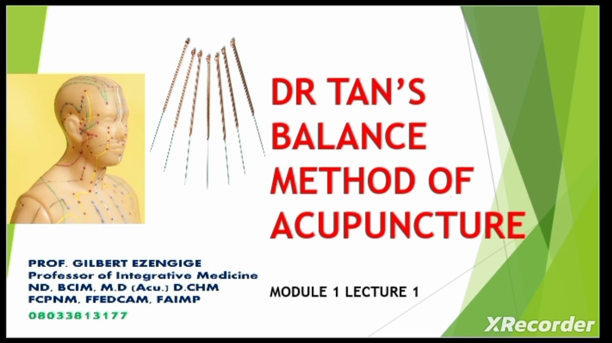 DR TAN'S BALANCE METHOD OF ACUPUNCTURE MASTER CLASS VIDEOS