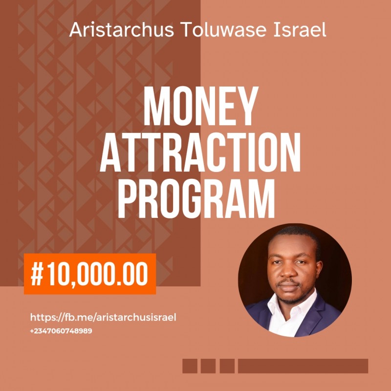 Buy MONEY ATTRACTION PROGRAM by Aristarchus Toluwase Israel on Selar