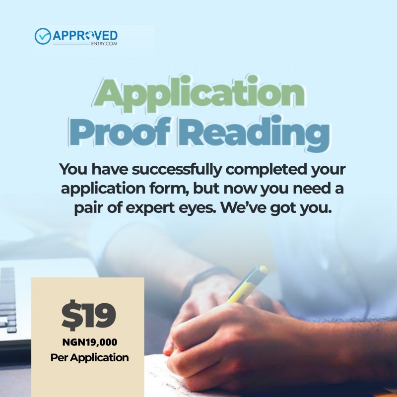 AE Application Proof Reading