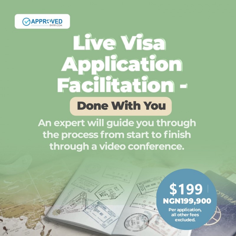 Live Visa Application Facilitation - DWY by ApprovedEntry