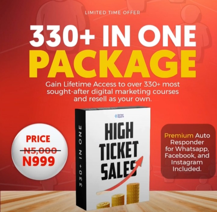 Buy 330+ IN ONE PACKAGE by Araha Premium on Selar