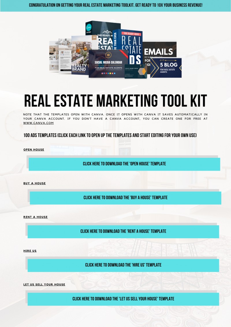 Buy Realtors Social Media Accelerator by Atama Eromosele on Selar