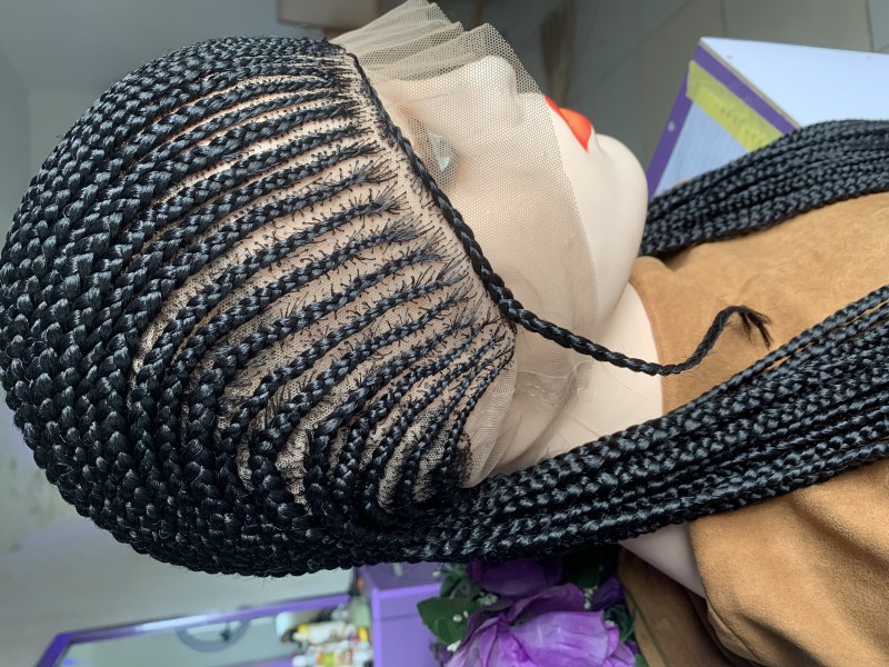 Braided Glueless wig