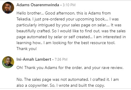 Customer review 19