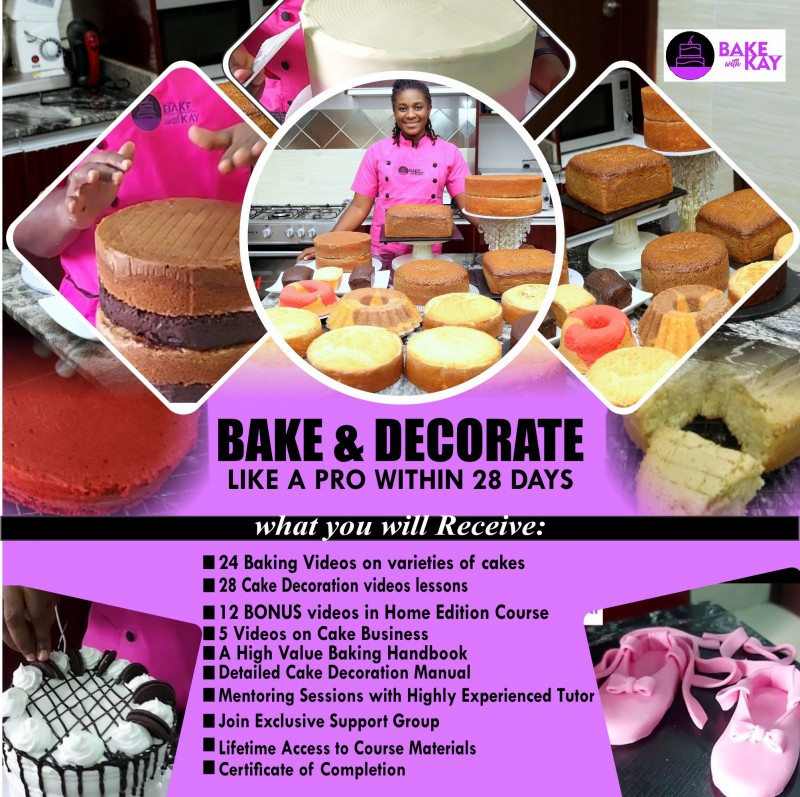 Bake with Kay Comprehensive Baking and Decoration Course