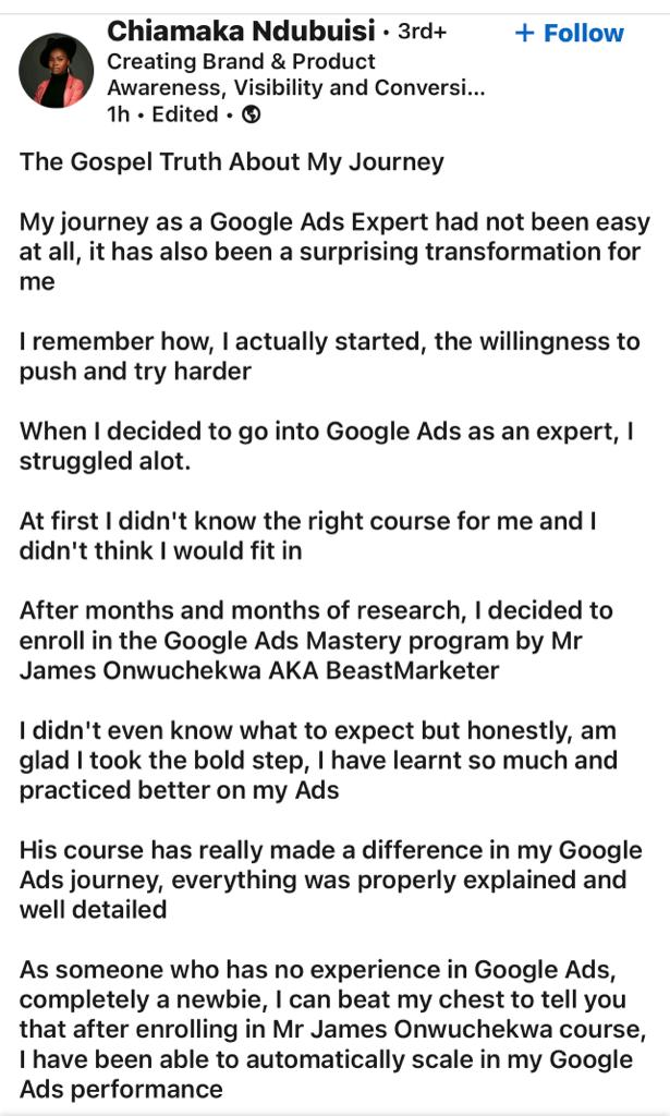 Customer review 1