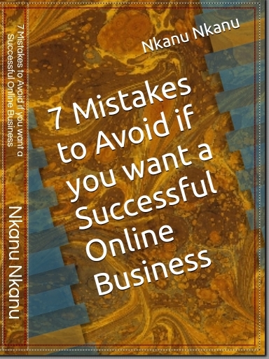 Buy 7 Mistakes to avoid if you want a Successful Online Business by ...
