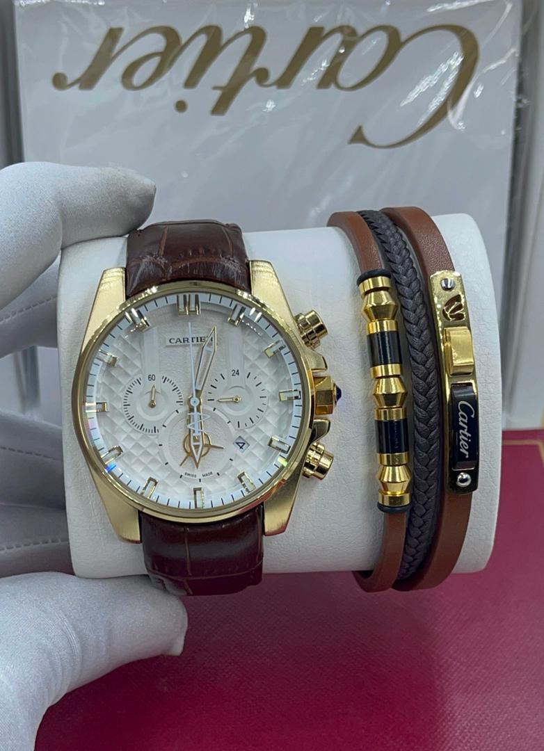 Cartier wrist watches and bracelet