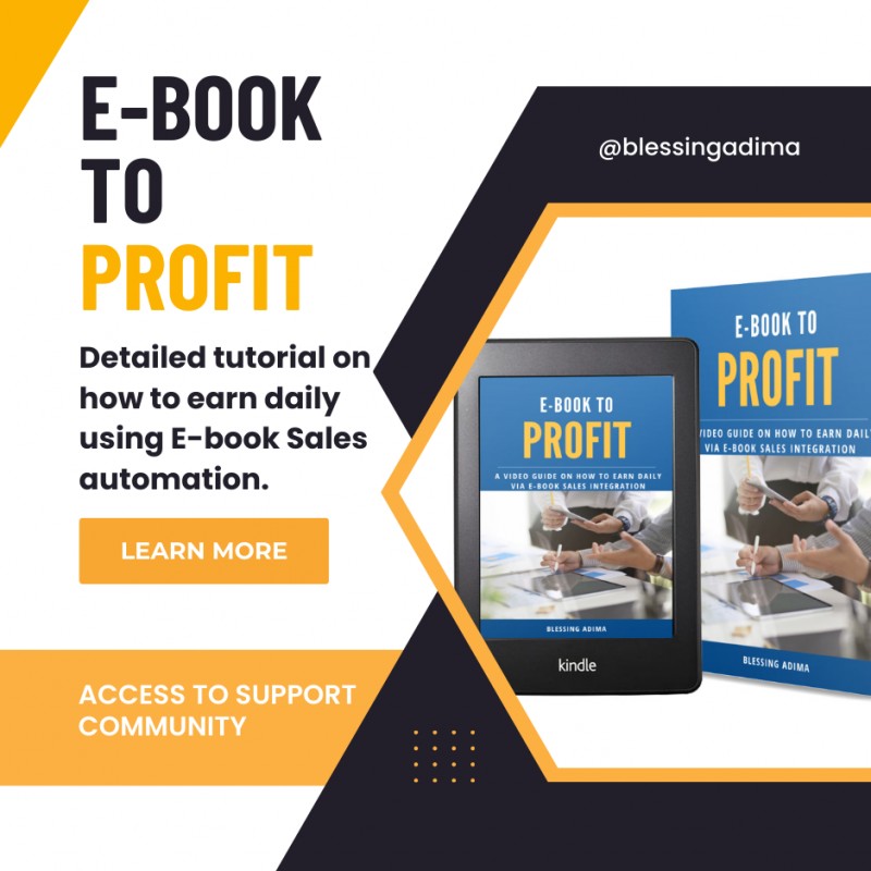 E-BOOK TO PROFIT
