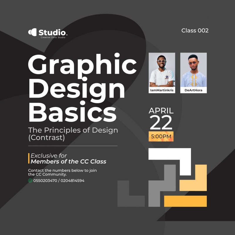 Get Introduction to the principles of Design (Contrast) by CC Studio on ...