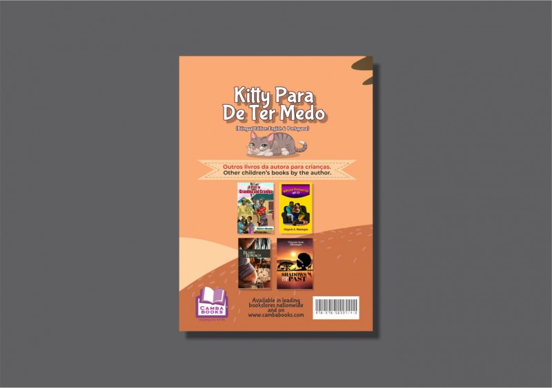 Kitty Para De Ter Medo : A Cat Adventure Picture Book About Developing Courage (Portuguese Edition)
